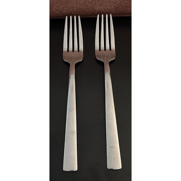 Galileo Stainless Steel 8” Fork Set Of 2 Replacement Crate & Barrel - Picture 1 of 4